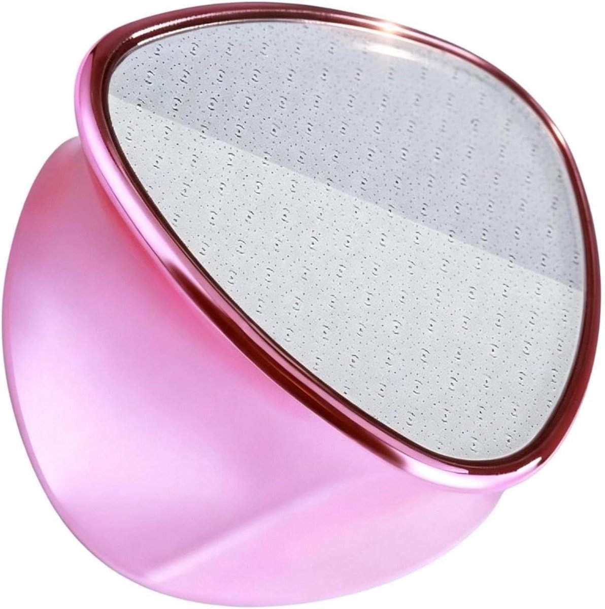 Eeltverwijderaar Steen - Voet Scrub - Voetverzorging Thuis - Dubbelzijdig Nanoglas - 6x6x3 cm - Wit