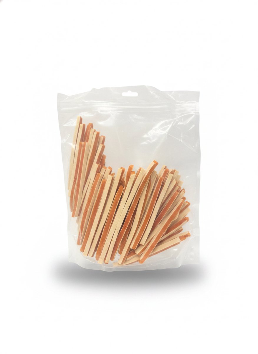 animalking Zalm Sandwich Hondensnacks - Graanvrije Beloning voor Honden - Rijk aan Omega 3 - 350g