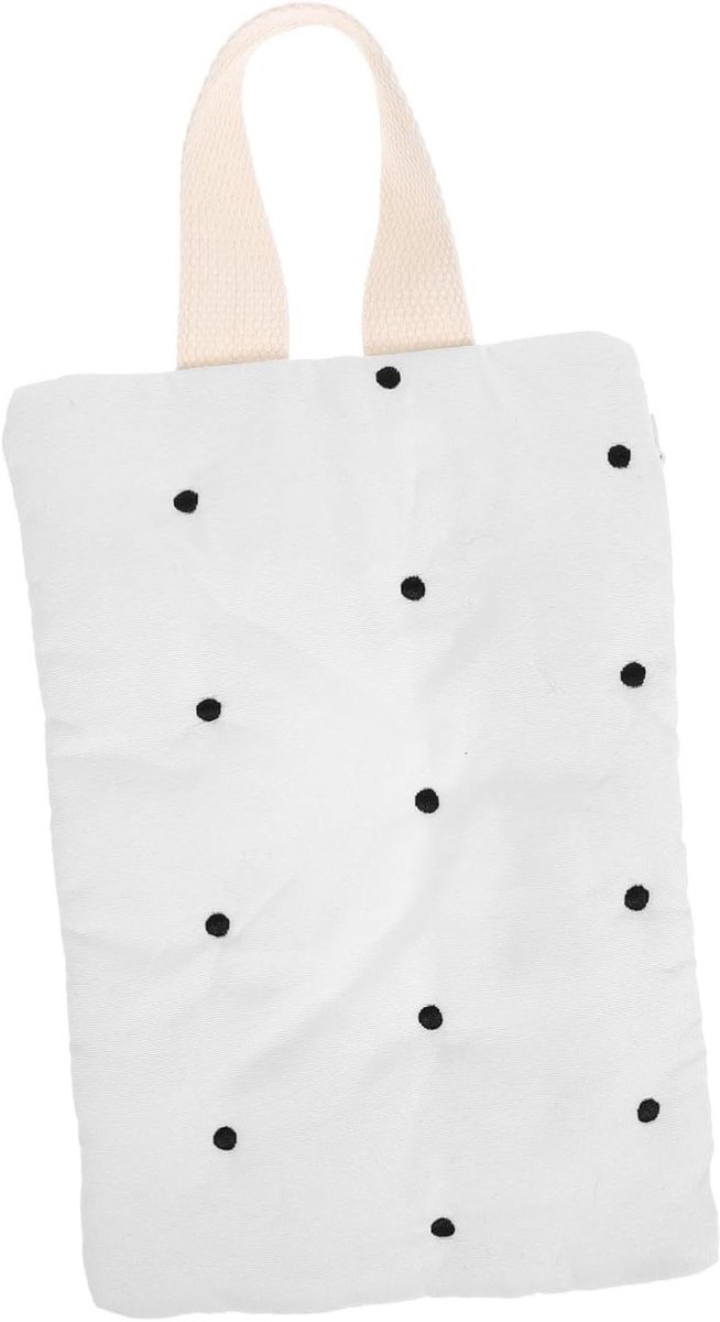 Babydoekjes Etui - Reisdoekjes Houder - Onderweg Hygiëne - Met Ophanglus - 22.5 x 14 cm - Beige