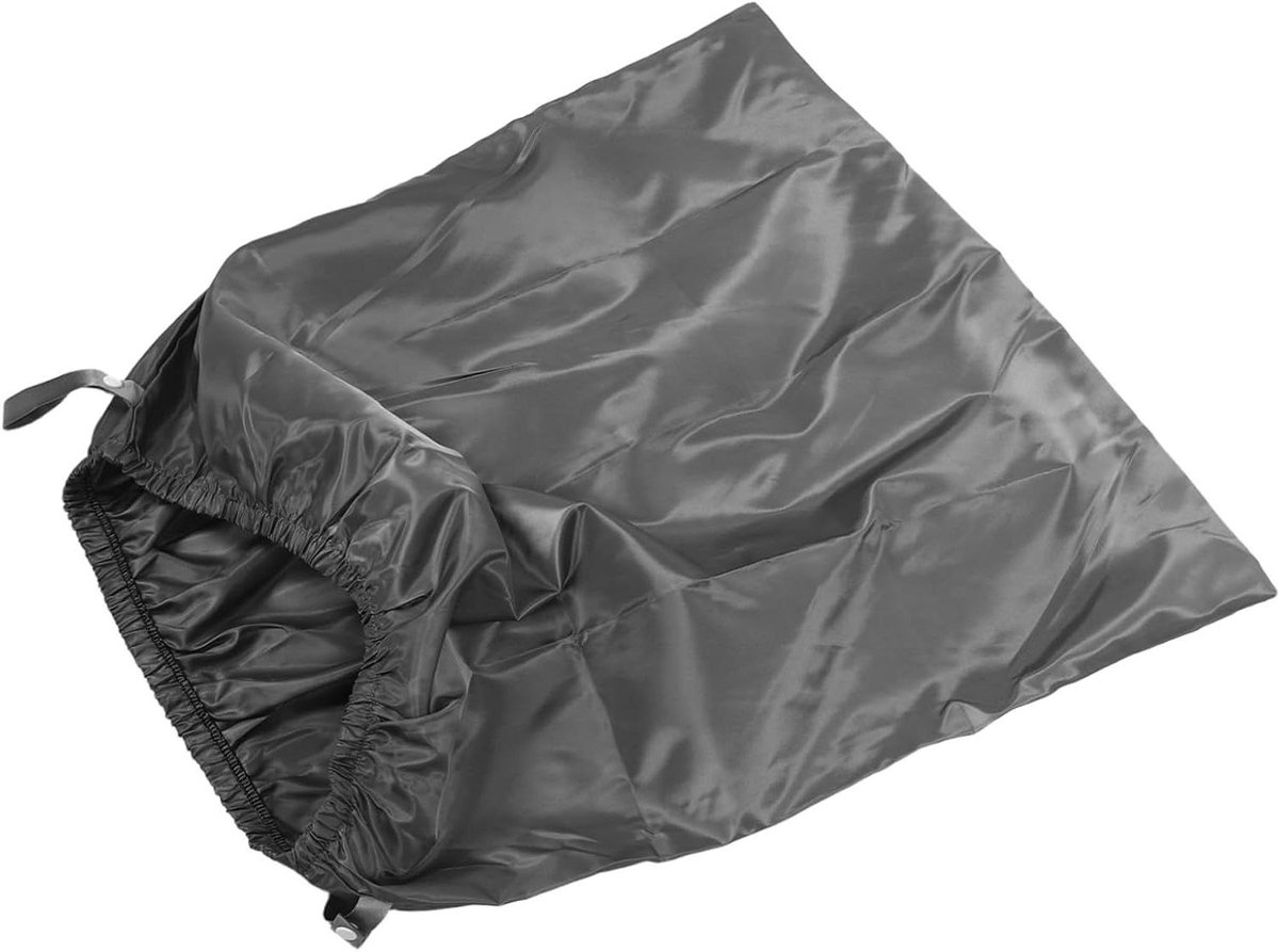 Herbruikbare Luieremmer Inzetzak - Wasbare Luiertas Liner - Babyverzorging Thuis - Lekvrije Waterdichte Bescherming - 71x63x43 CM - Grijs