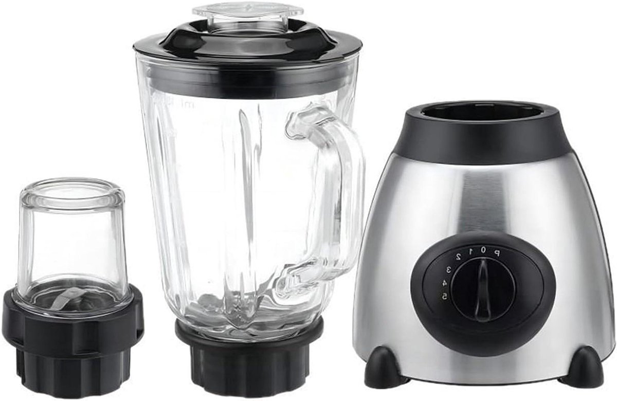 Keukenblender - Keukenmachine Kruidenmaker - Maaltijden Bereiden - Dubbele Functie - 245H cm - Zwart