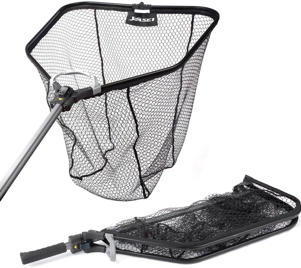 Shimano Yasei Rubber Net Foldable Large | Schepnet
