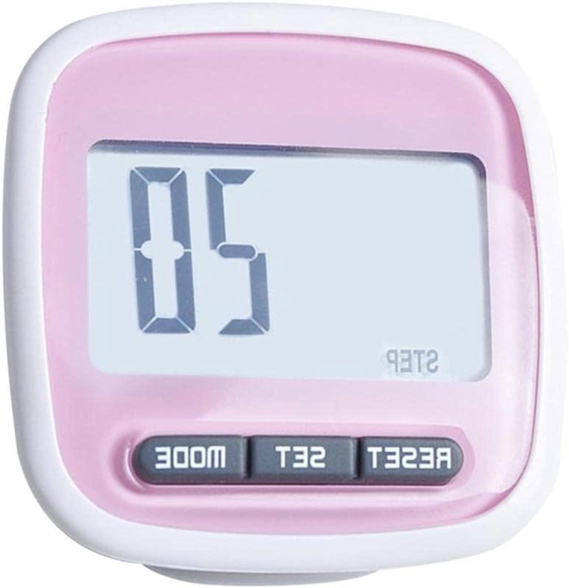 Stappenteller - Loopmeter - Fitness bijhouden - 3D Tri-Axis sensor - Tot 99999 stappen - Roze