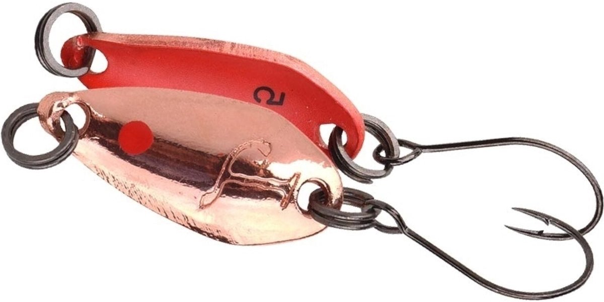 Trout Master Incy Spoon | 2.5g Copper Red Copper Red