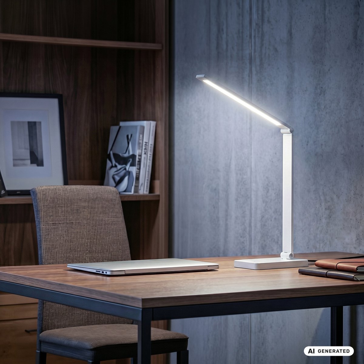 BRILONER Rick – Bureaulamp led – CCT tafellamp – dimbaar tafellampje met touchbediening – USB-C – h.: 38cm – wit thumbnail 2
