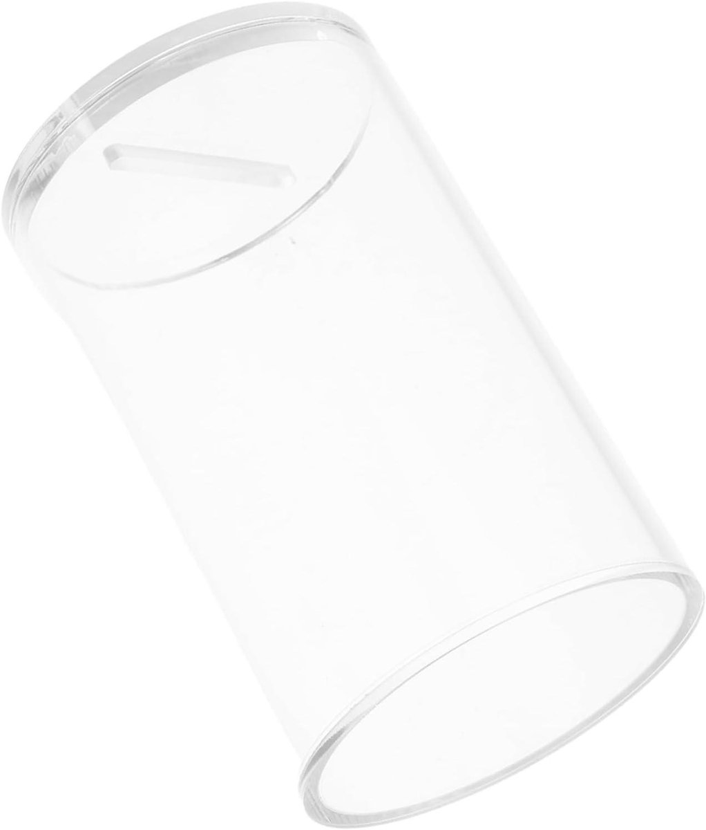 Spaarpot Volwassenen - Geldpot Bank - Geld Sparen - Transparant Acryl - 11.5 x 7 x 7 cm - Transparant