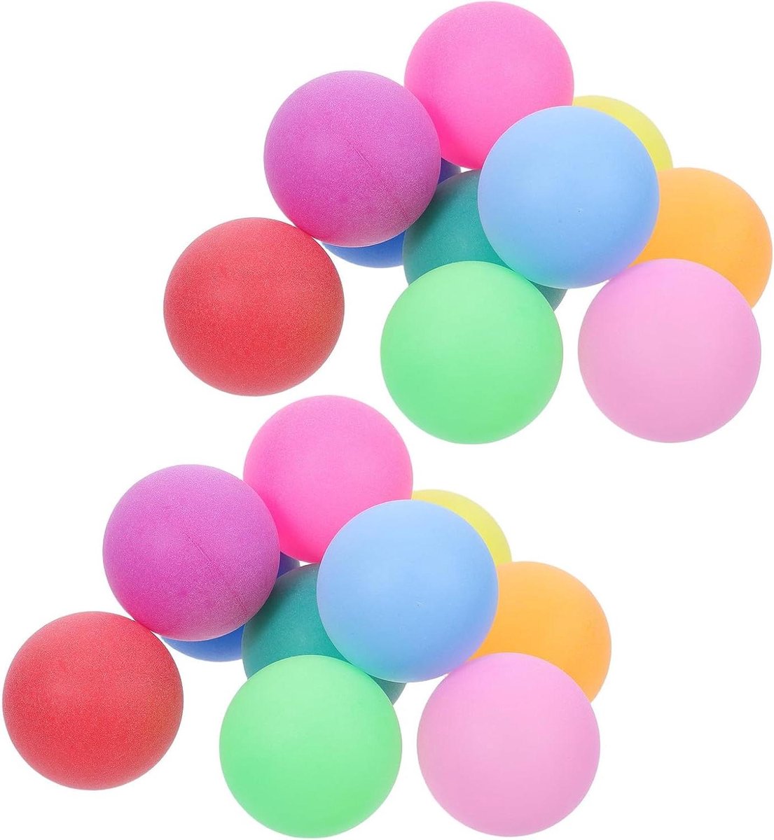 Plastic Loterijballen - Kleurrijke Ballen - Spel Activiteiten - Naadloze Constructie - 100 Stuks - Diverse Kleuren