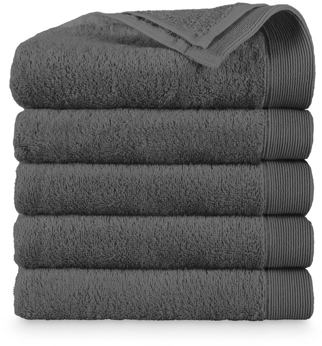 Brabantia Baddoek Brabantia - - Donker Grijs - 100% Katoen (BCI)