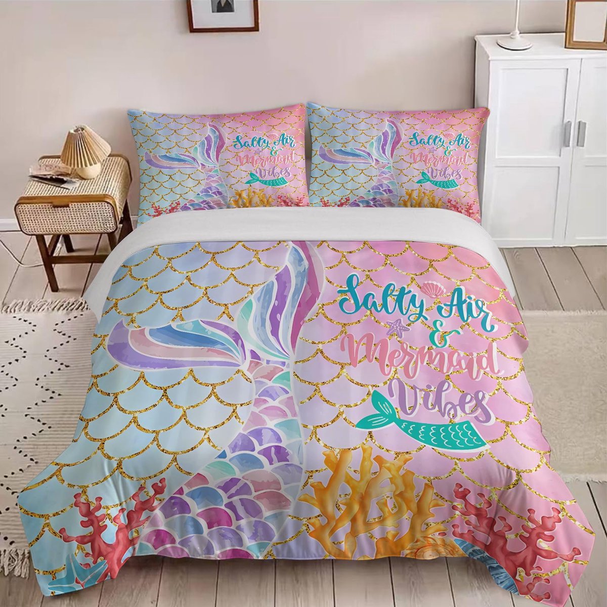 SnelShoppen - HAVOP EAL04K3K Dekbedovertrek Set - 2-Persoons, Katoen, Stijlvol Design, 140x200 cm, Ideaal voor Slaapkamer, Comfortabel en Ademend