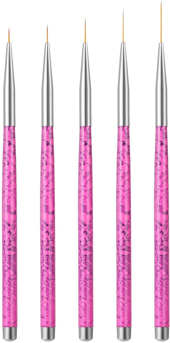 Dailygoods - Eyeliner Borstel Set - 5 Delige Fijne Applicators voor Make-up
