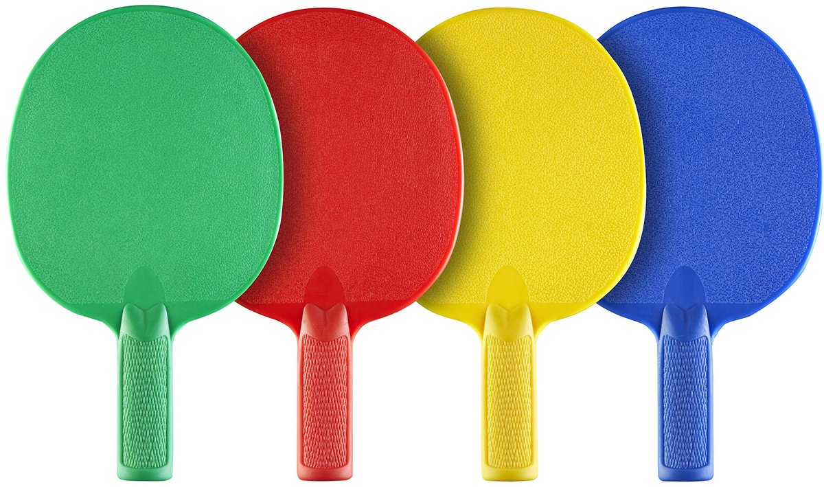 Dailygoods - Tafeltennis Racketset - Multicolor voor Spelers van Alle Niveaus
