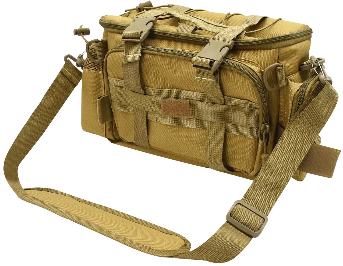 SnelShoppen - Auptiz Hengeltas - Multifunctionele Opbergrugzak voor Visuitrusting, Grote Draagbare Rugzak, Vistas, Schoudertas, Tackle Carryall Organi