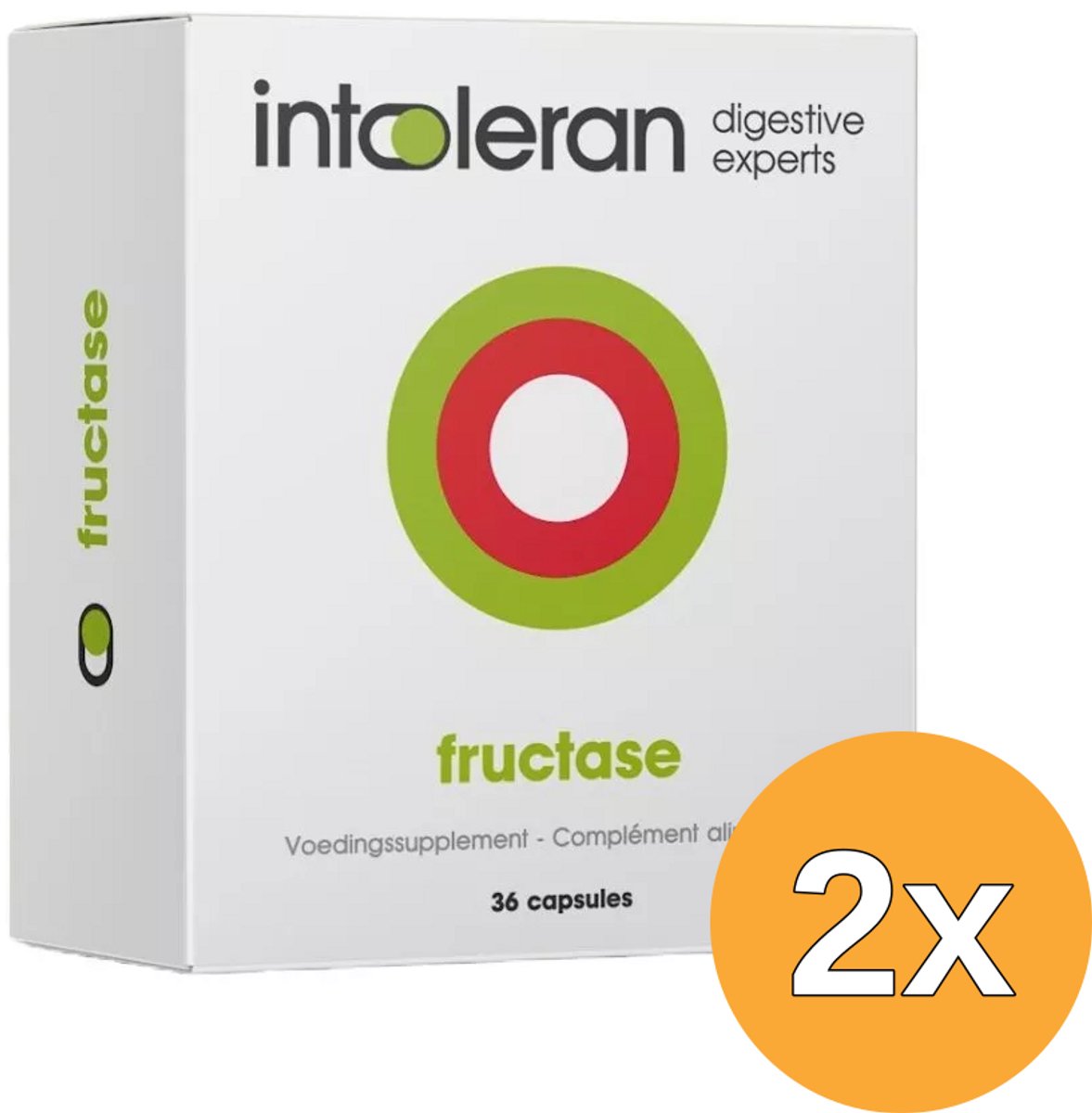 2x Intoleran Fructase (36 capsules)