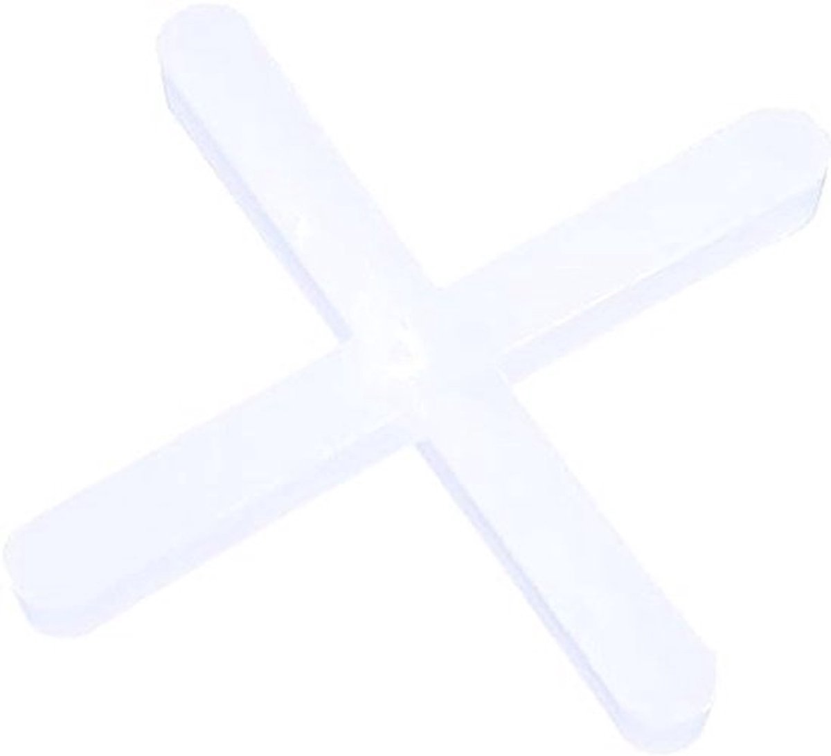 3000pcs Tegel Niveau Systeem Spacers - Kruisvormige Witte Plastic Gereedschappen voor Ruimte Vloer Wand Tegels (2mm)
