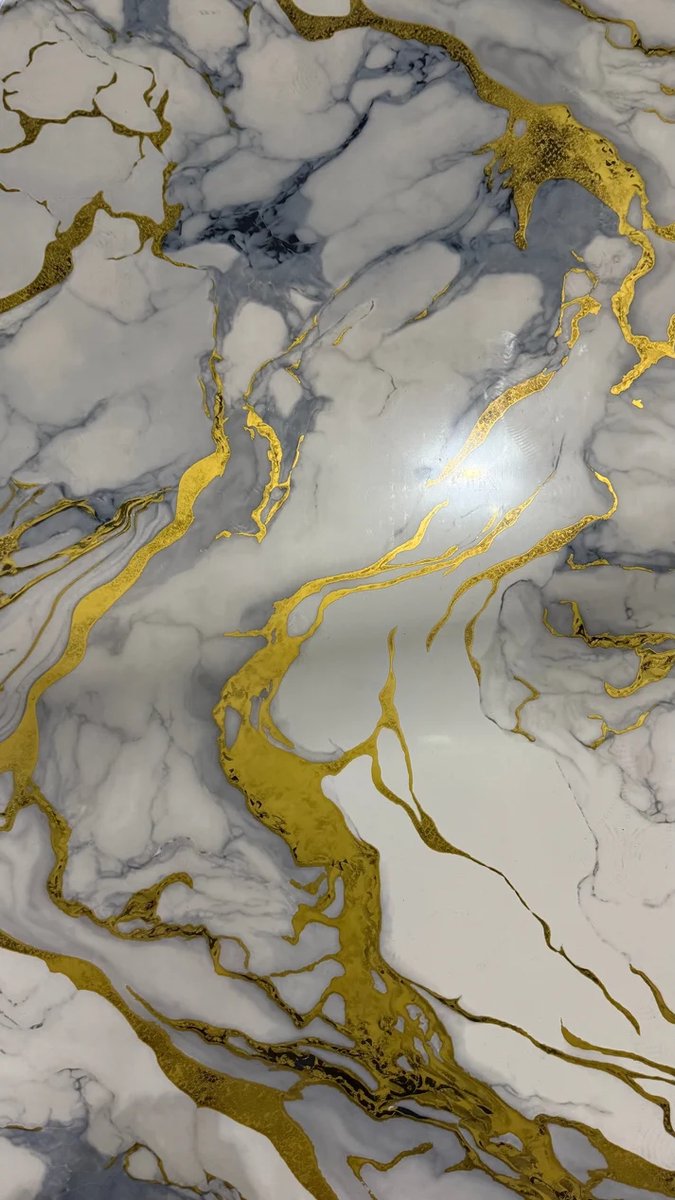 PVC Wandpaneel Marmerlook 122x280x0,3 cm - Kata Jinyan | PVC muurpaneel | wandbekleding | marmerlook | waterbestendig | badkamer | keuken | woonkamer | decoratief wandpaneel | eenvoudig te monteren