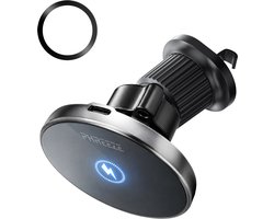 Phreeze CH914 - Telefoonhouder Auto Ventilatie - Geschikt voor MagSafe Autohouder - Magneet Telefoonhouder - GSM Houder Auto - Magnetisch - Qi Auto Lader