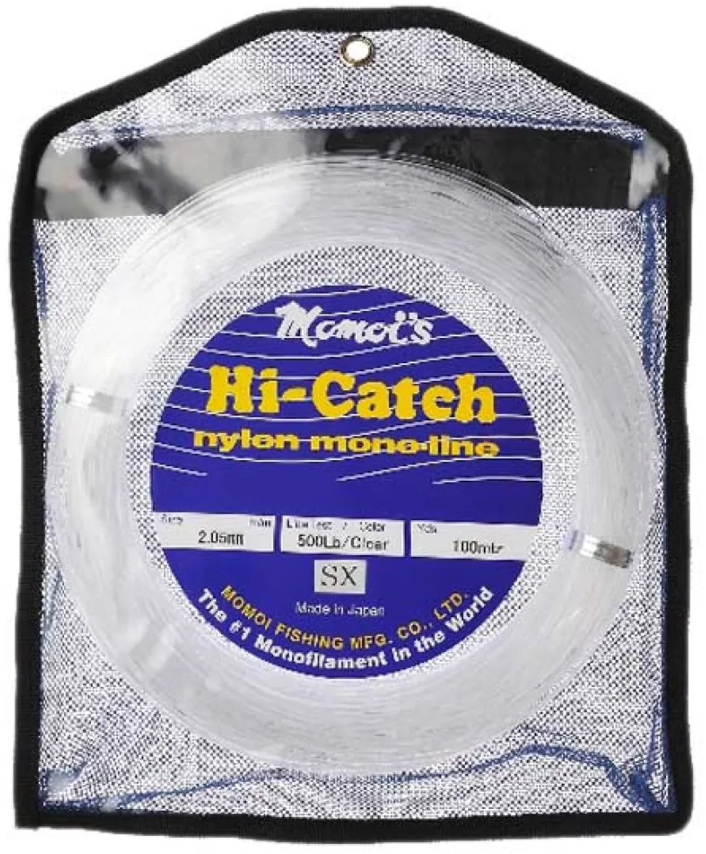 Momoi Hi Catch Super Xtra Hard Monofilament 100 M Wit 200 Lbs
