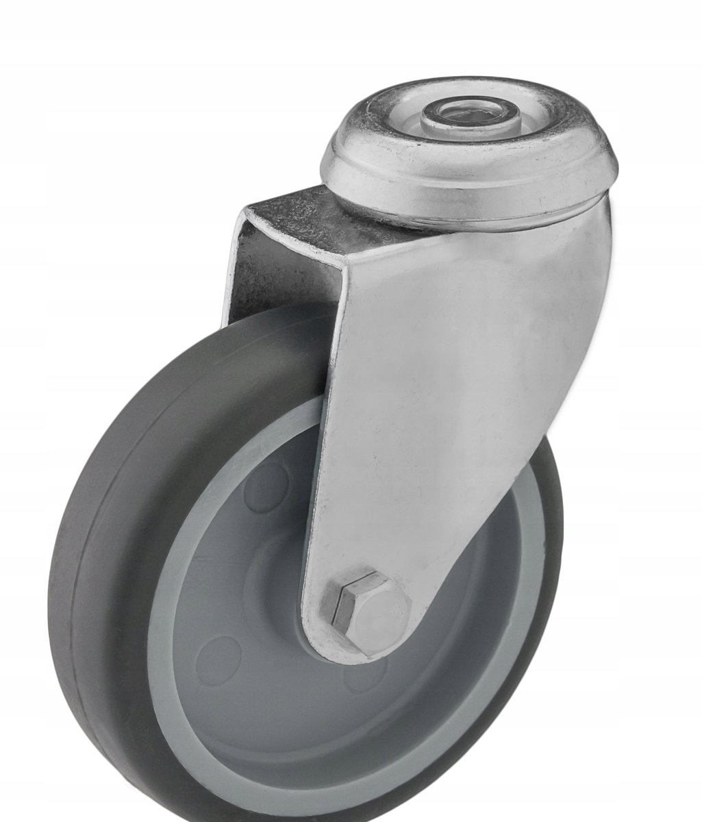 Zwenkbaar wiel 75mm, niet-strepend, voor palletwagen, 60kg