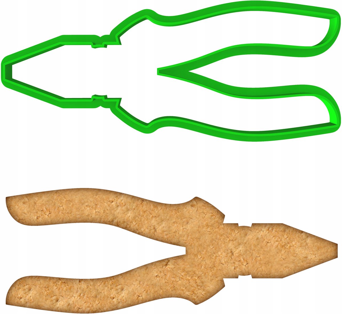 Koekjesvorm Tang - Vaderdagcadeau - 12cm - Cookie Master