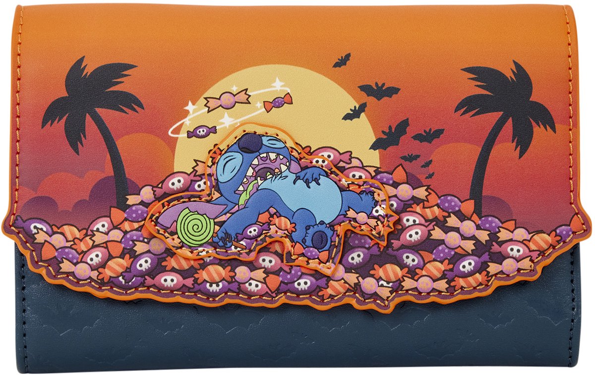 Disney Loungefly Wallet Stitch Halloween Candy