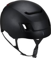 Casque de vélo électrique BBB Cycling BackStreet avec éclairage - Protection ERT avancée - Fermeture magnétique Fidlock - Noir mat - M - BHE-185