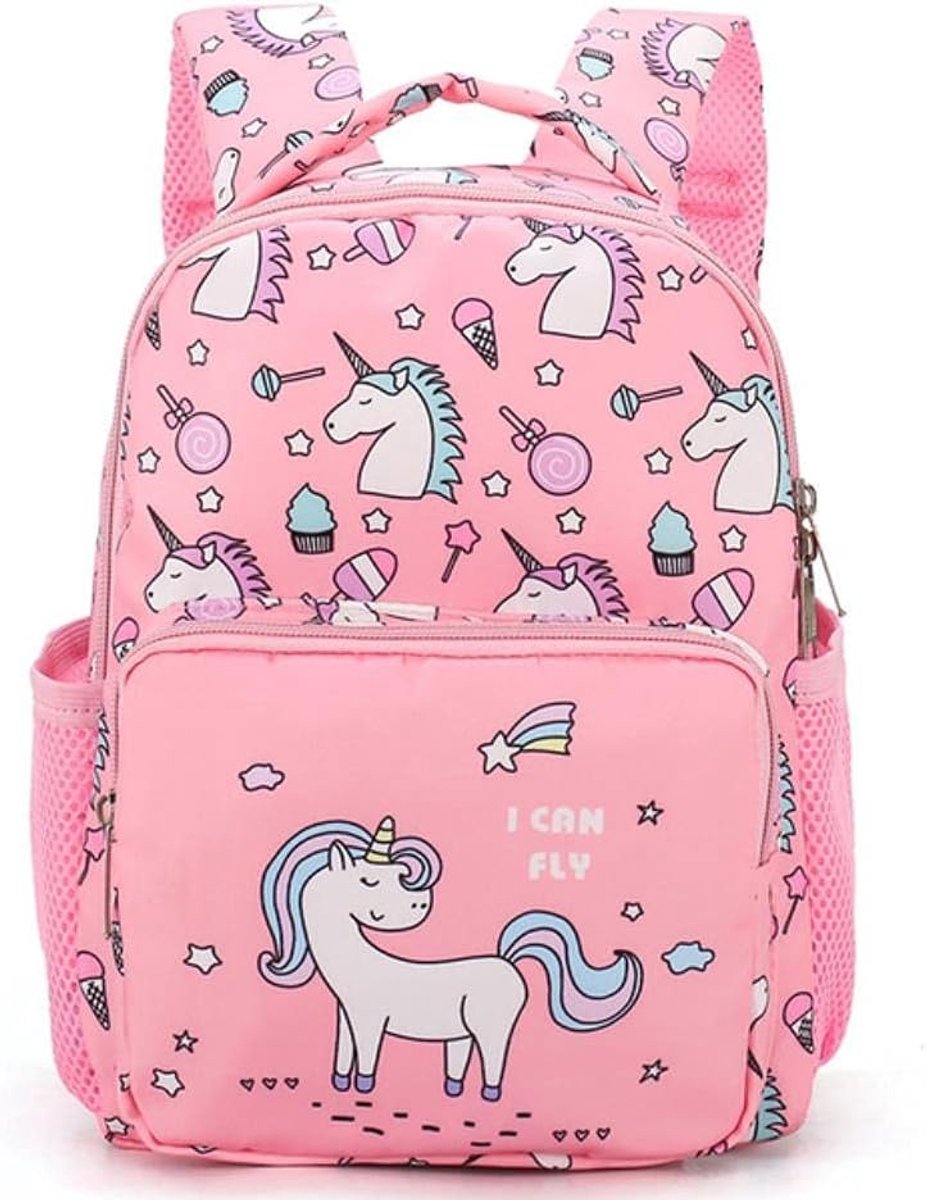 Bags Girl School Bag Printing Backpack Kindergarten Cute Girl Children School Bag Waterproof-Z