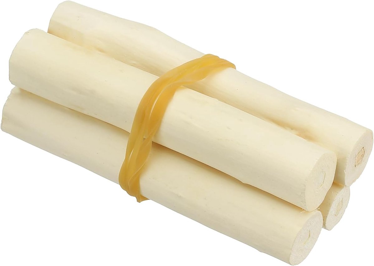Houten houtstokjes, 1,5-3 cm in diameter, natuurlijk drijfhout voor ambachten, houten knutselstokjes voor doe-het-zelf knutselen, fotorekwisieten, drijfhout, decoratie, wit