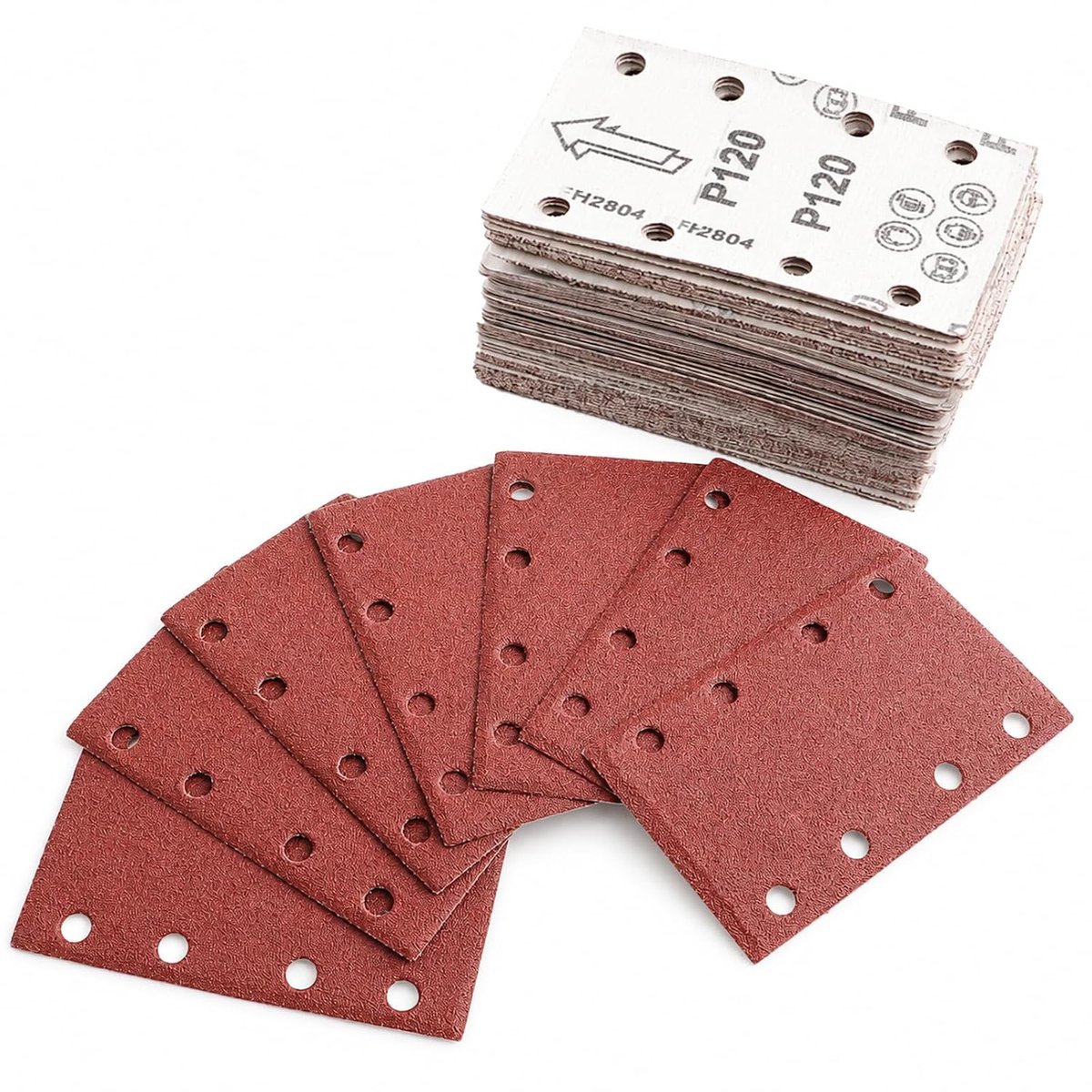 Set Klettschijfjes，80x133 P120 | Schuurschijven, Klittenband