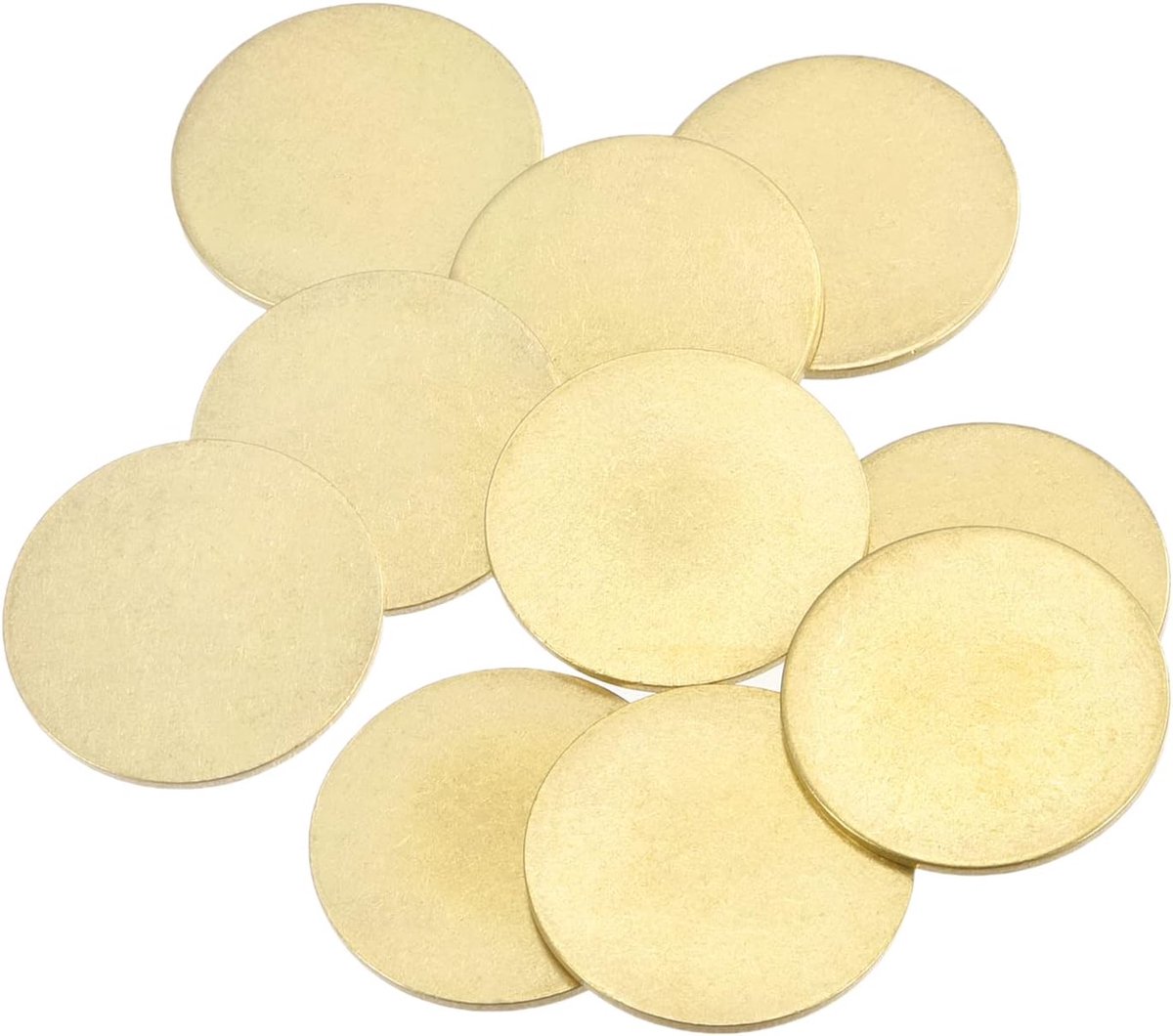 Ponsen ronde DIY dag metalen vervanging voor handwerk hanger decoratie 20 mm