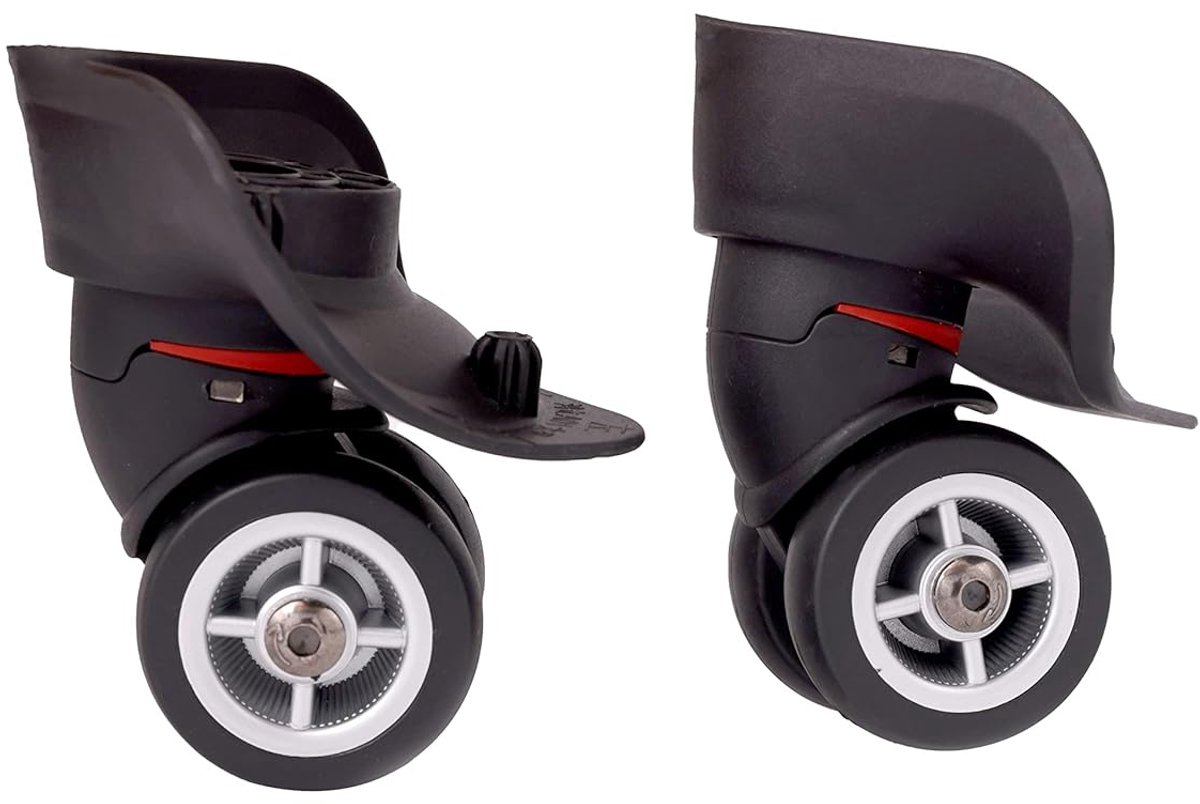 Bagage Koffer Trolley Wiel Zwart Vervangende Assen OD 49mm