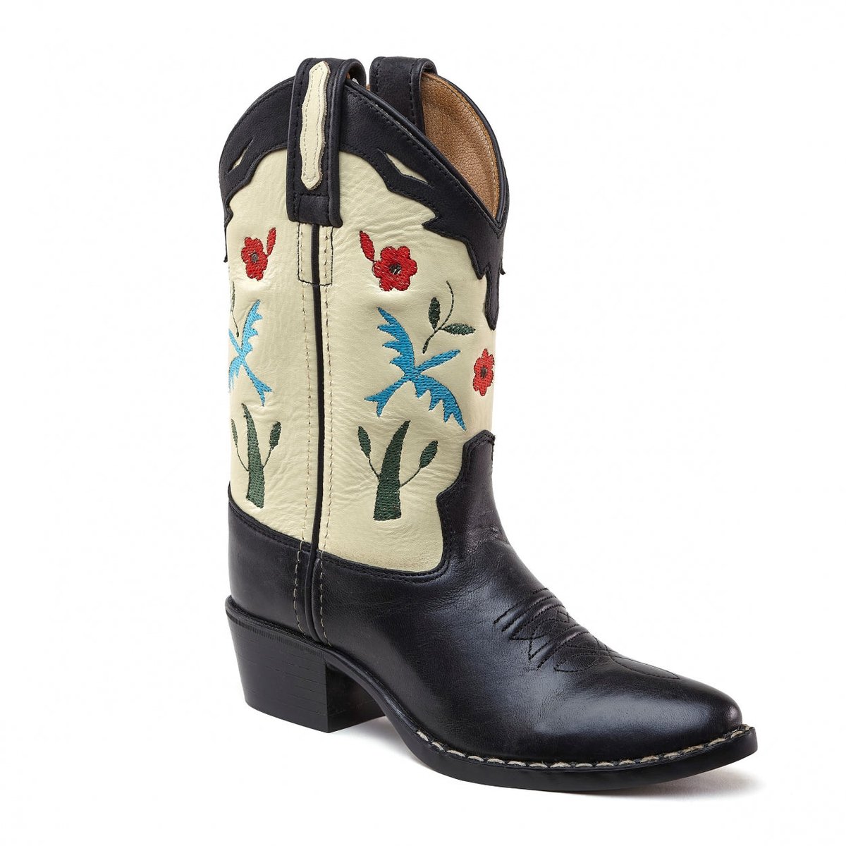 Bootstock Bluebird Black Cowboylaarzen - Kinderen - Zwart - Leer