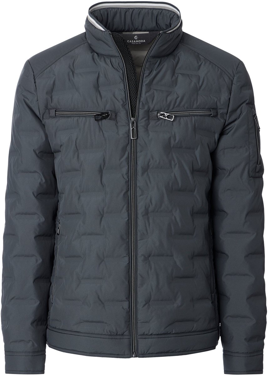 CASA MODA comfort fit tussenjas - antracietgrijs