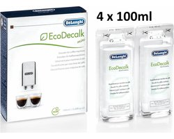 De'Longhi EcoDecalk Mini DLSC200 - Koffiemachineontkalker - 4 x 100 ml