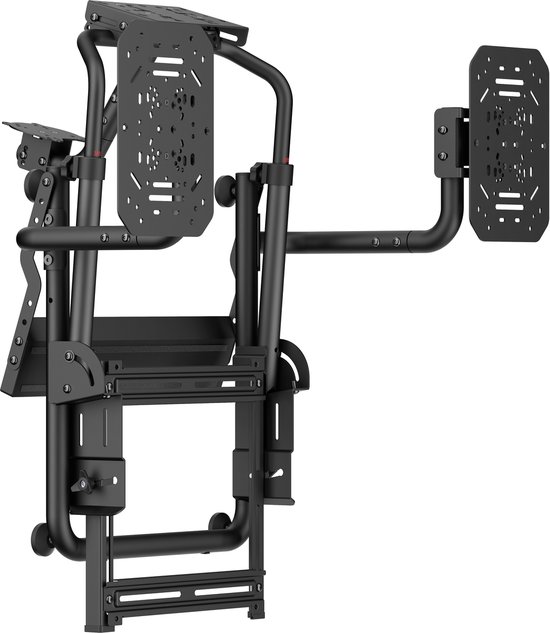 VDD Gaming - Flight simulator cockpit - Flight simulator stand - Zwart van VDD Gaming — afbeelding 5