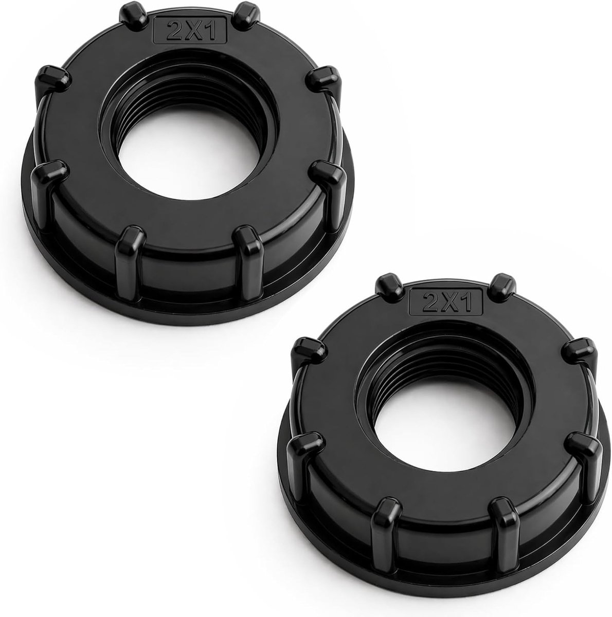 IBC Adapter 1 Inch Female Draad, Schroefdop voor IBC Container, Slangverbinding en Koppelingen, Duurzaam Plastic voor Tuin, Landbouw en Vloeistofoverdracht