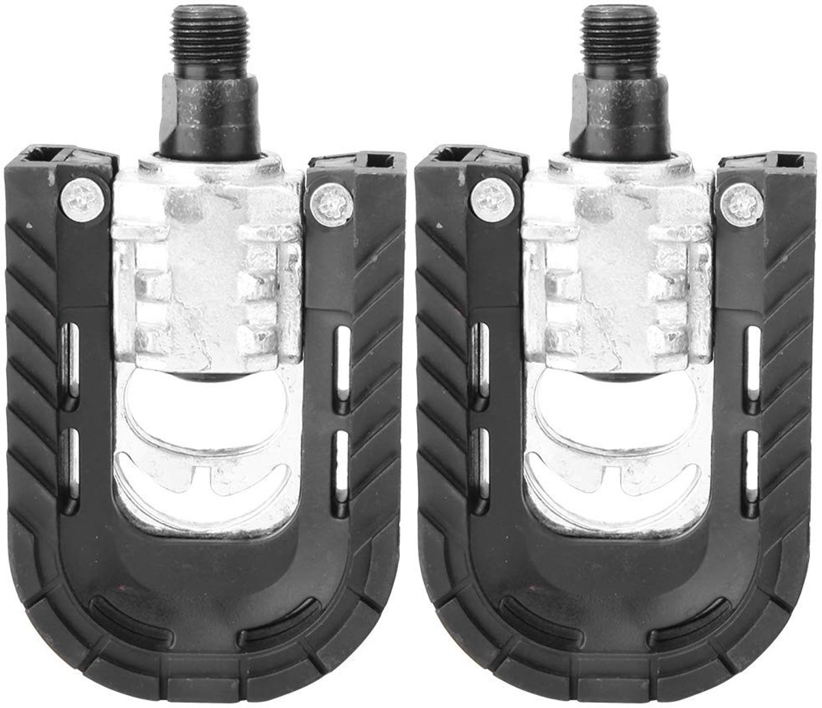 SolidKeus - Metalen Vouwbare Fiets Pedalen met Antislip en Reflector
