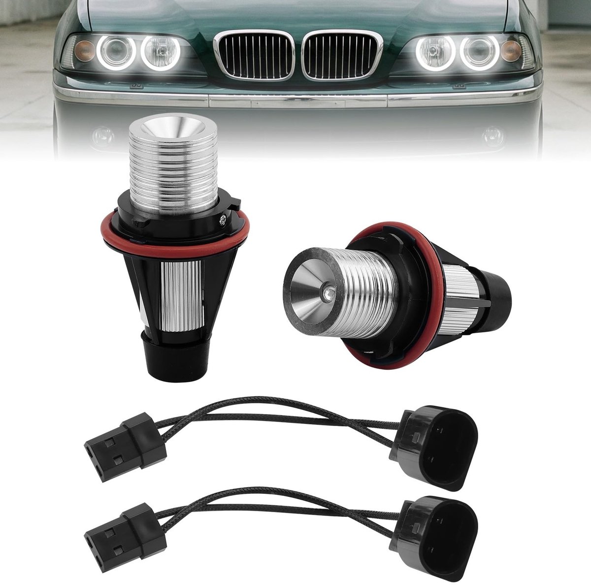 SolidKeus - Set van 2 LED Marker Lichten voor Auto met Waterdichte Functie