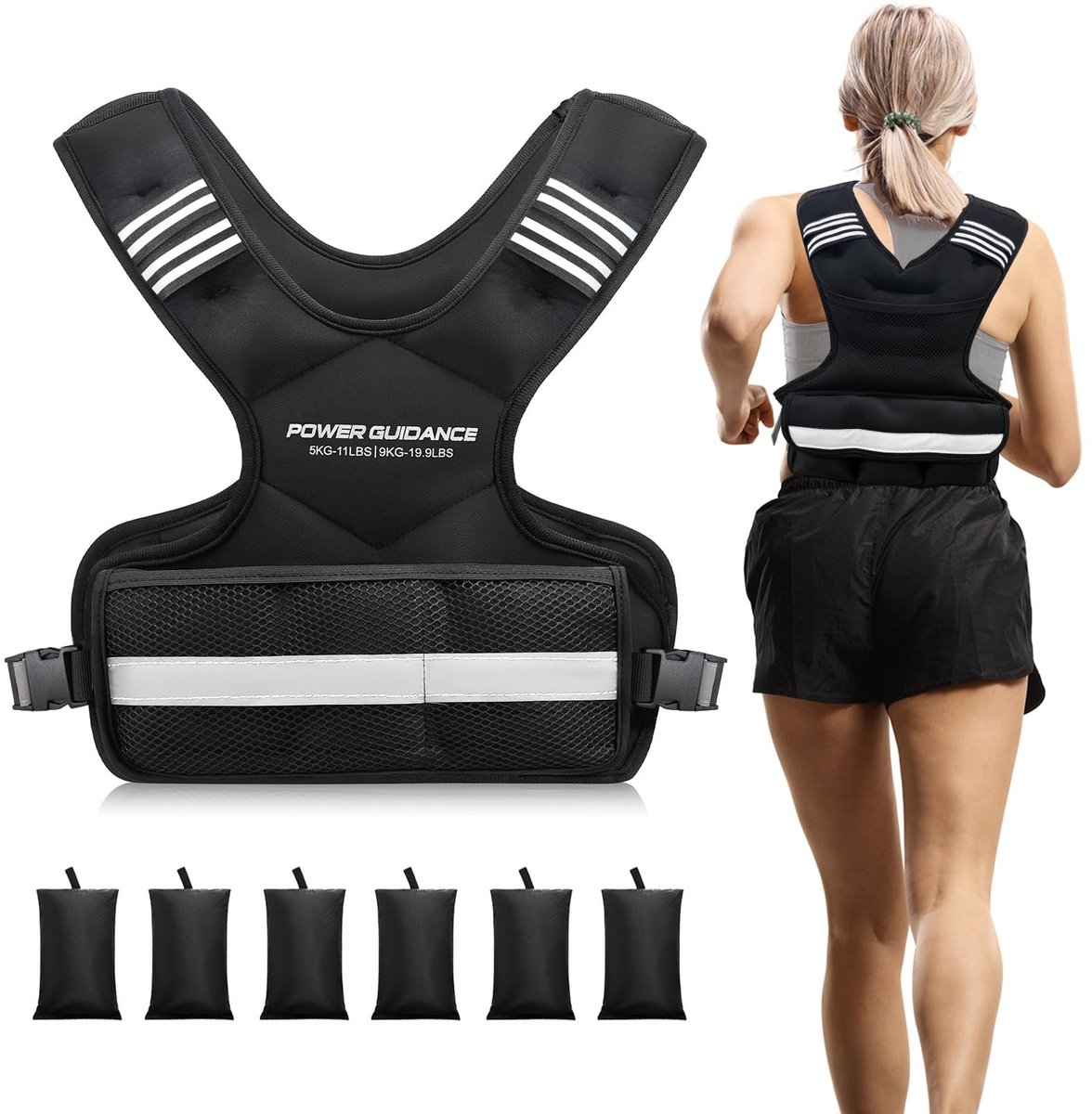 SolidKeus - Verstelbare Gewichtsvest voor Training en Joggen