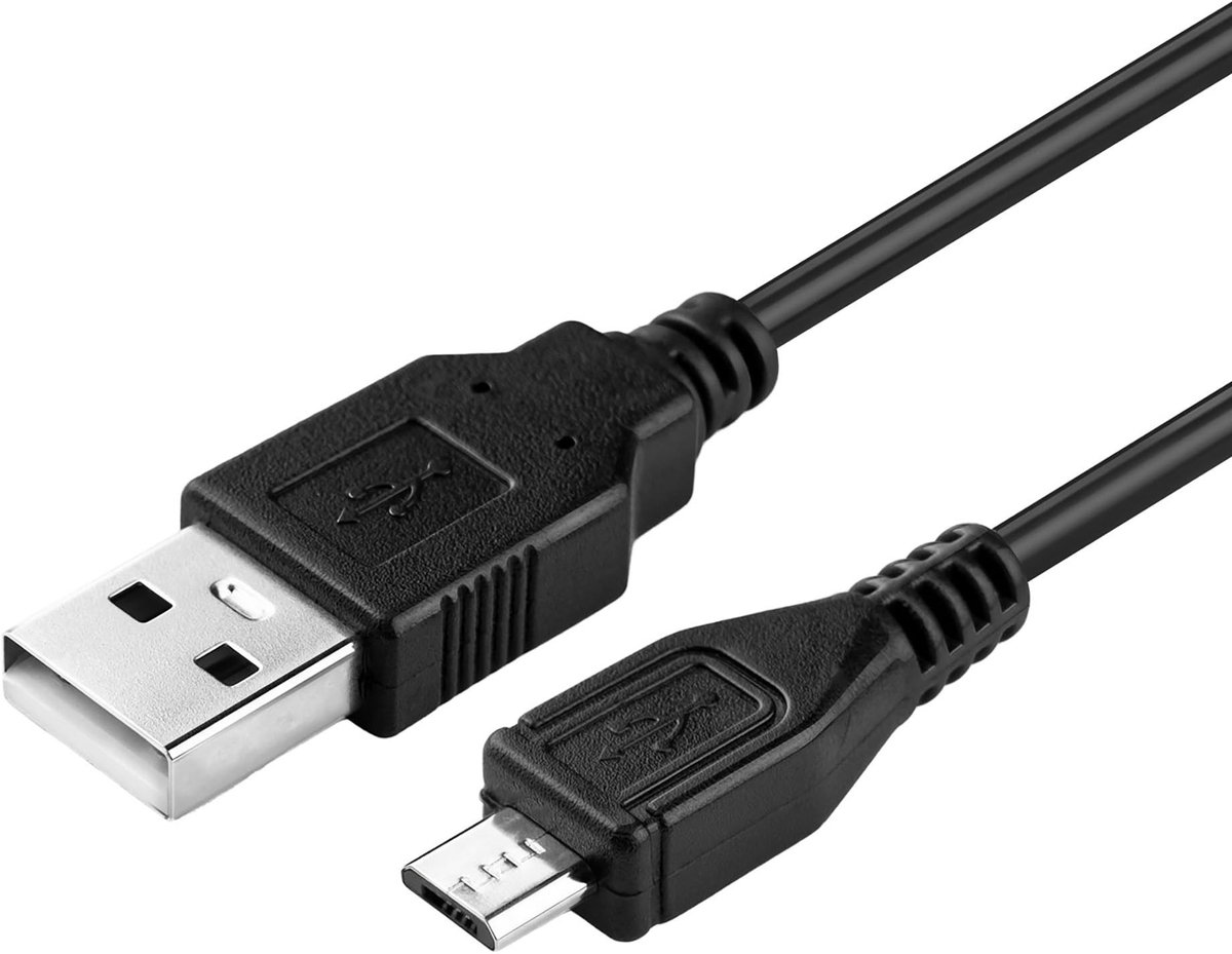 SolidKeus - Micro USB Oplaadkabel voor Gamecontrollers 1M