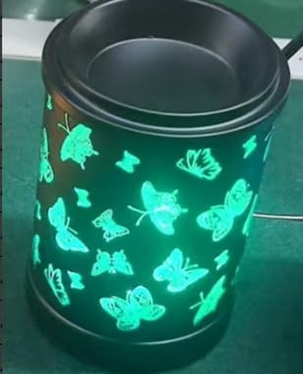 SolidKeus - Elektrische Geurlamp met Vlinder en RGB Kleurverandering