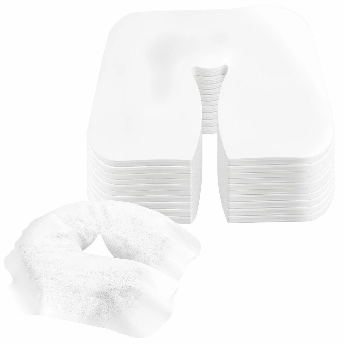 SolidKeus - 200 Stuks Wegwerp Gezichtsdoekjes voor Massagetafels