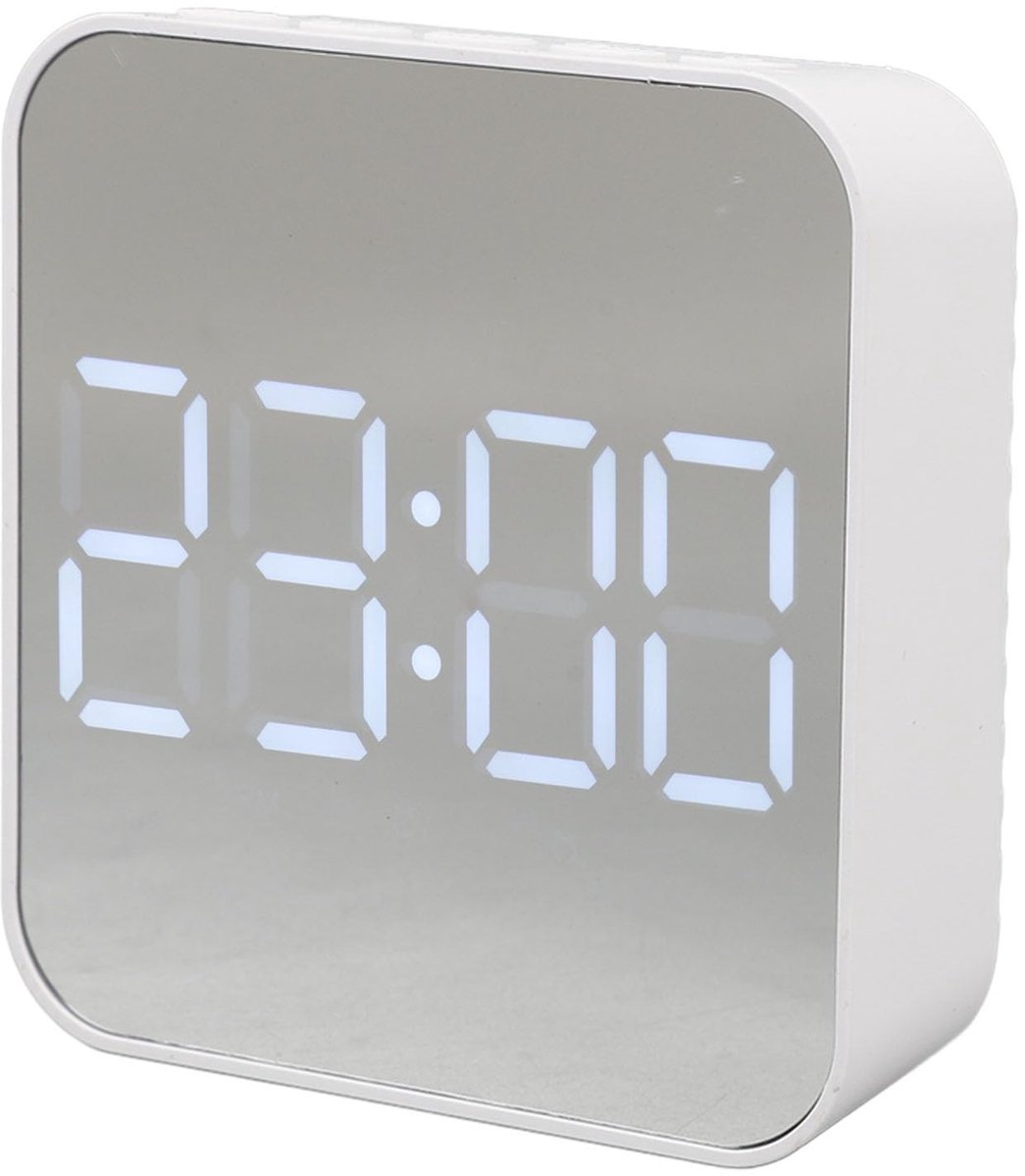 SolidKeus - Digitale LED Klok met 2 Alarminstellingen