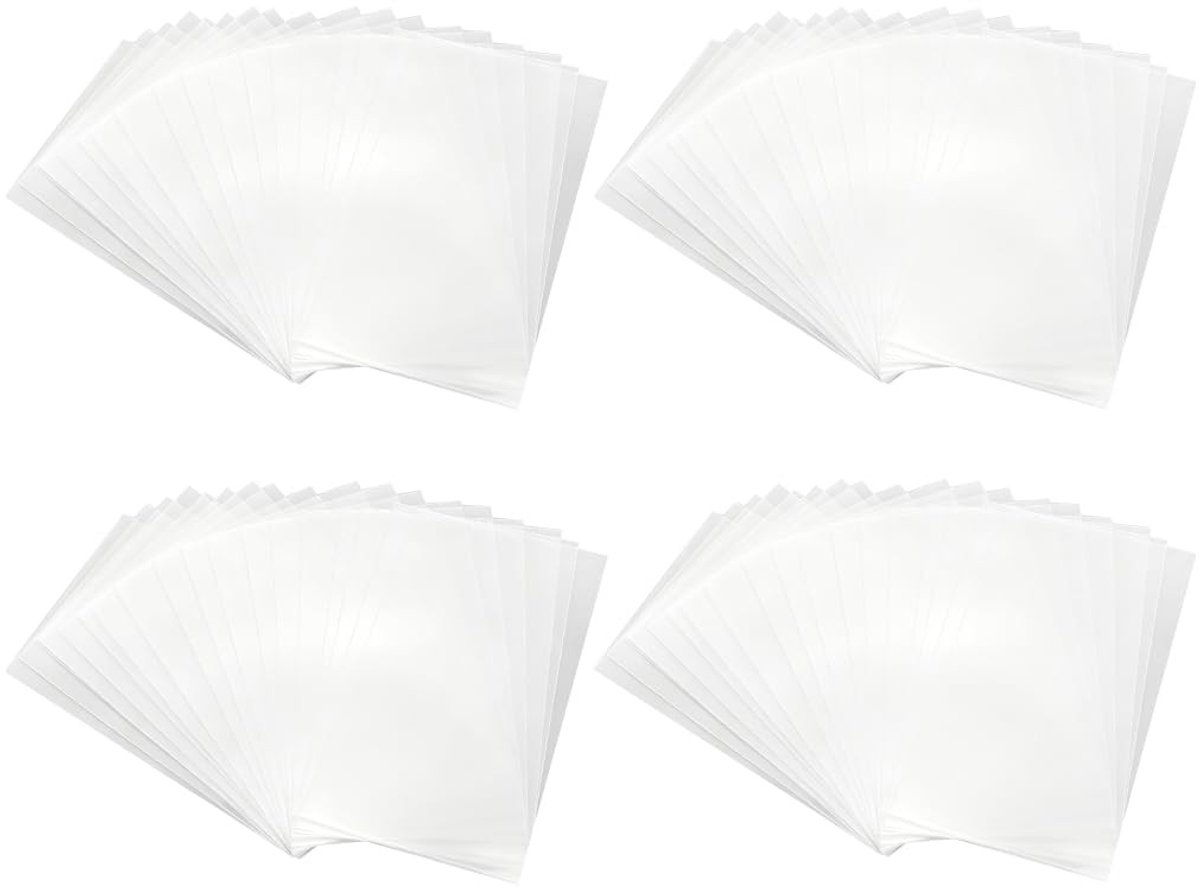 SolidKeus - Set van 200 Ultra Duidelijke Kaartbeschermers voor Trading Cards