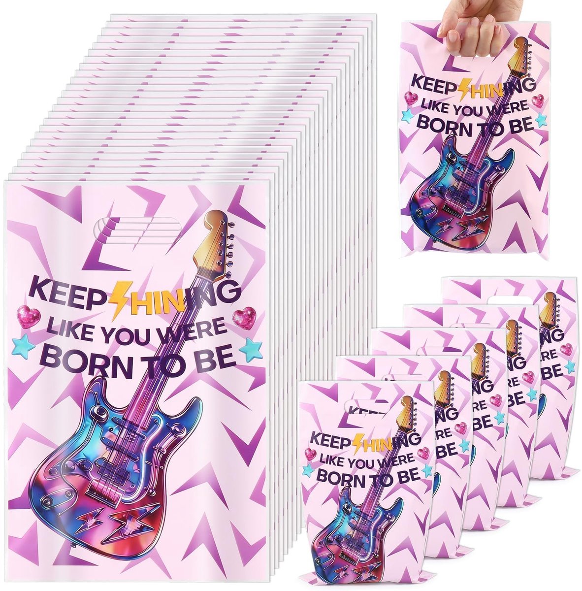 SolidKeus - Set van 30 Geschenkzakjes met Handvat