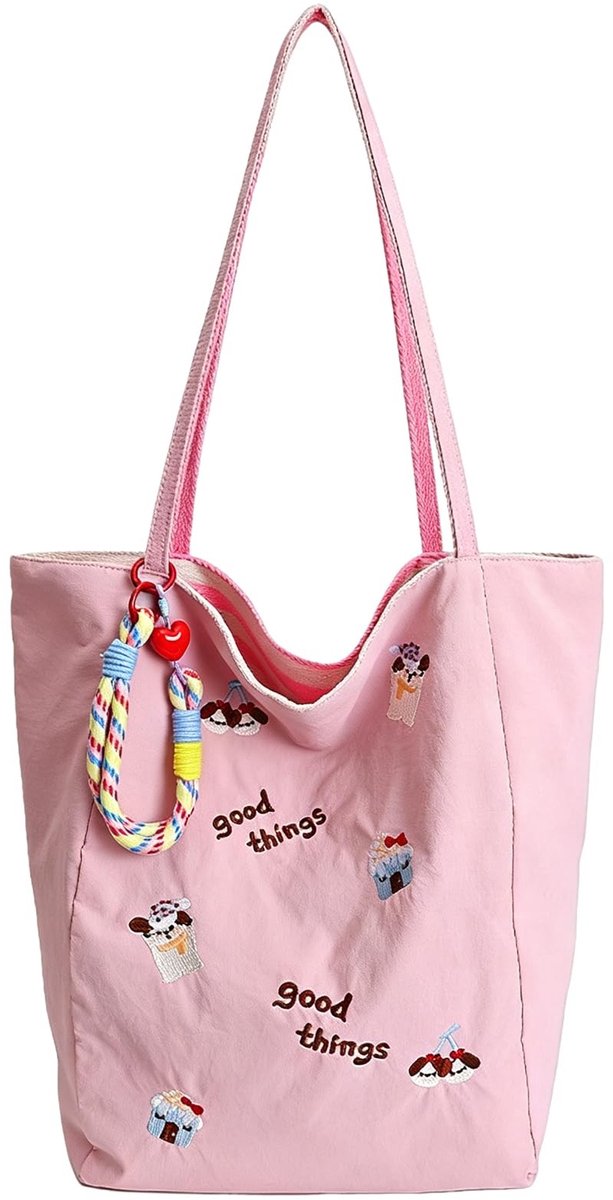 SolidKeus - Grote Schoudertas voor Vrouwen, Reversible Shopper Bag