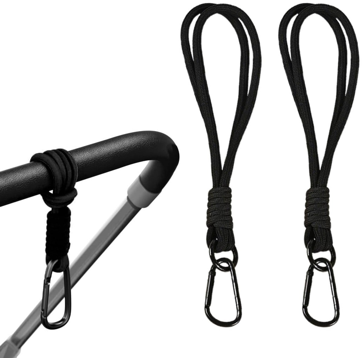 SolidKeus - 2 Stuks Pram Hooks voor Kinderwagens