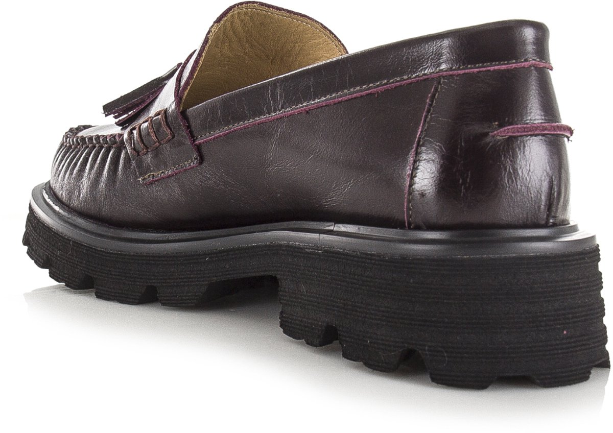 Babouche Bizou loafers bordo