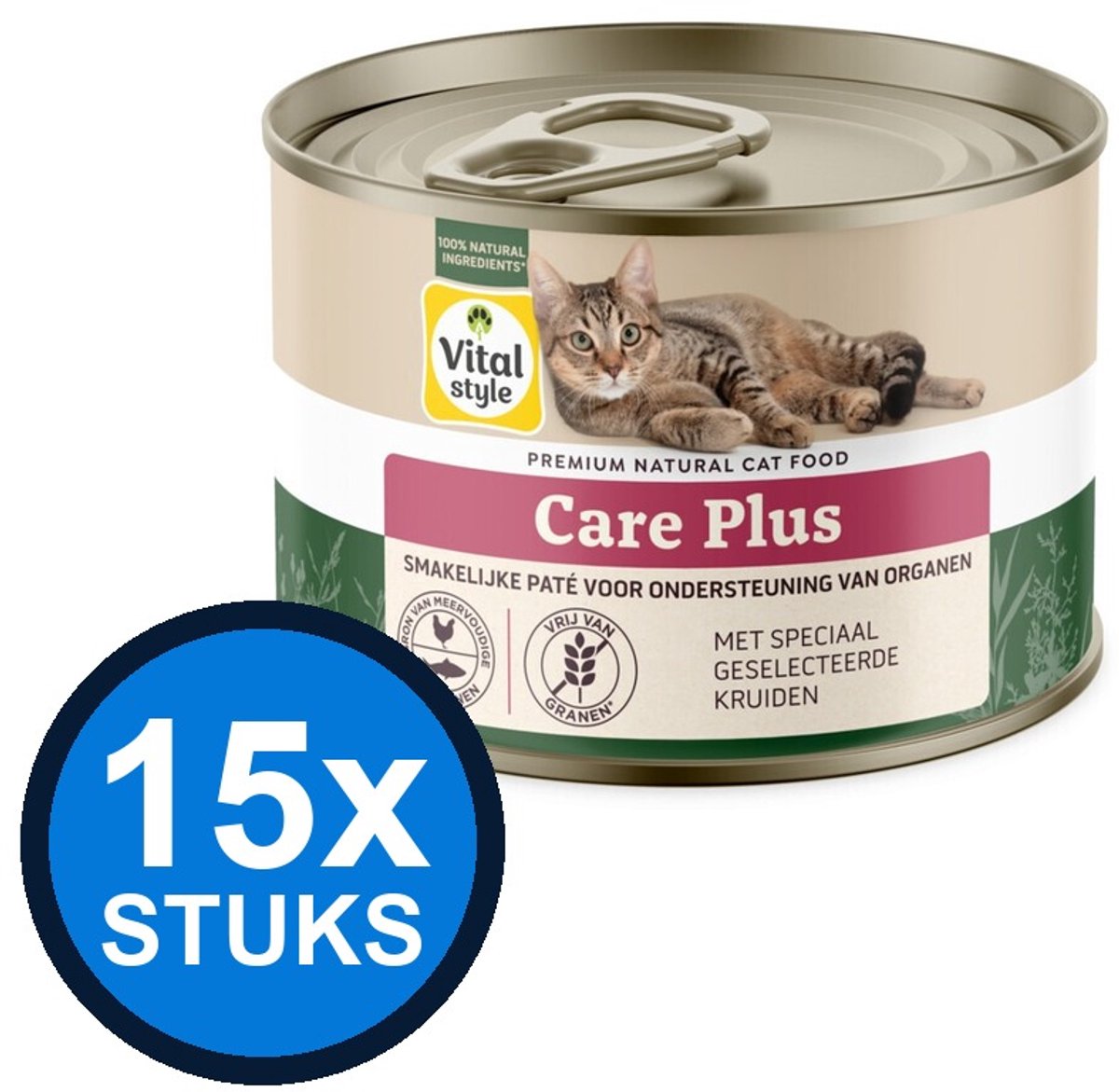 VITALstyle VITALstyle kat blik care plus 200gr