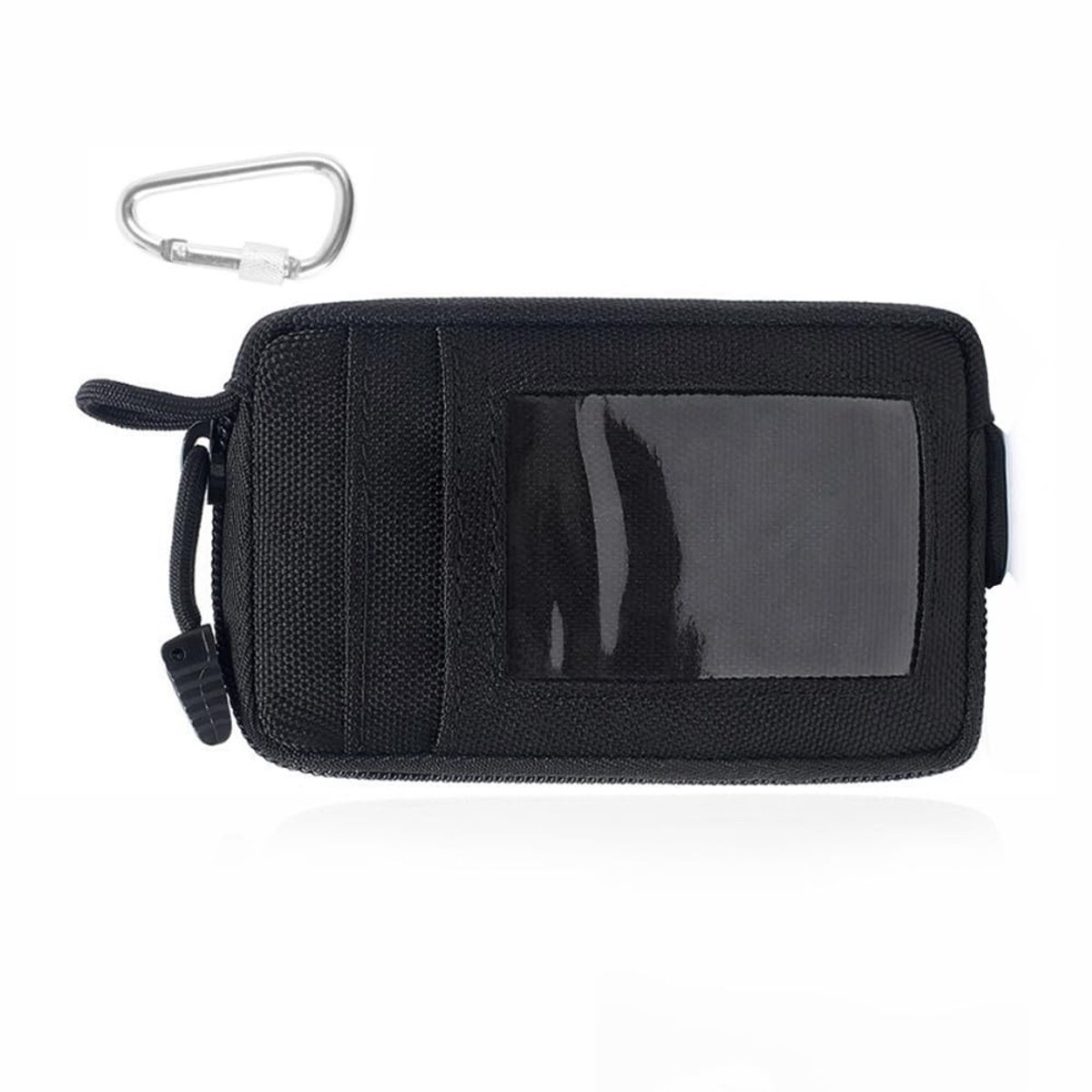 SolidKeus - Mini Portemonnee met Carabiner voor Dagelijks Gebruik