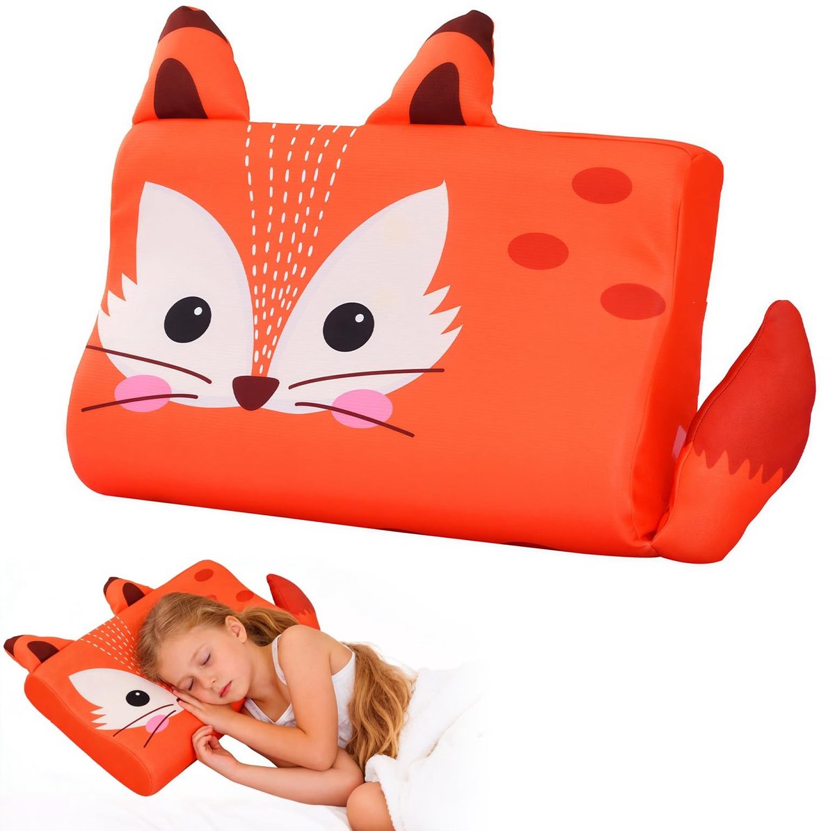 SolidKeus - Kinderkussen van Geheugenfoam, 45 x 27 cm